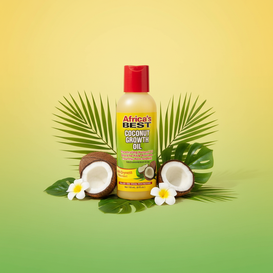 Coconut Growth Oil Background