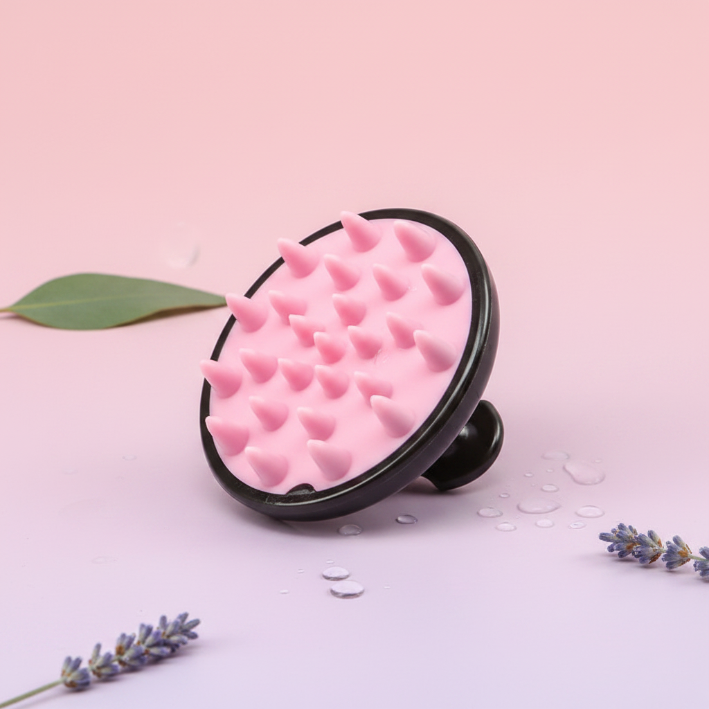 Scalp Massager Brush Background